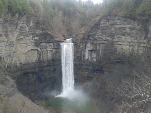 Taughannock Falls, tallest free falling waterfall, 215 feet, in the northeast.